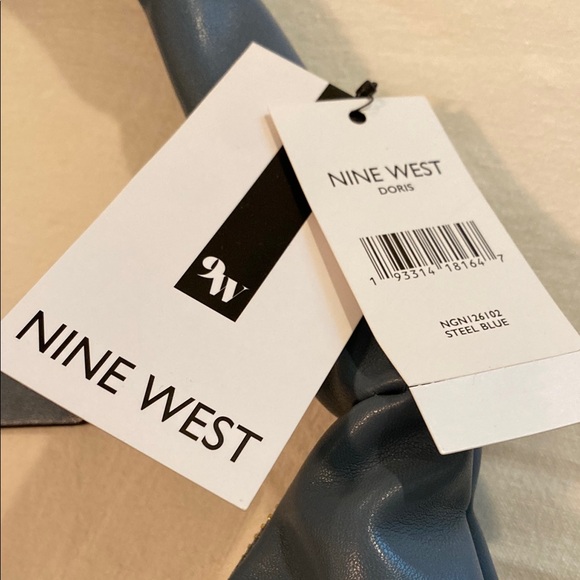 Nine West Slate Blue Hobo Bag - Picture 3 of 12